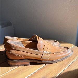 Sperry Tan Leather Loafers
